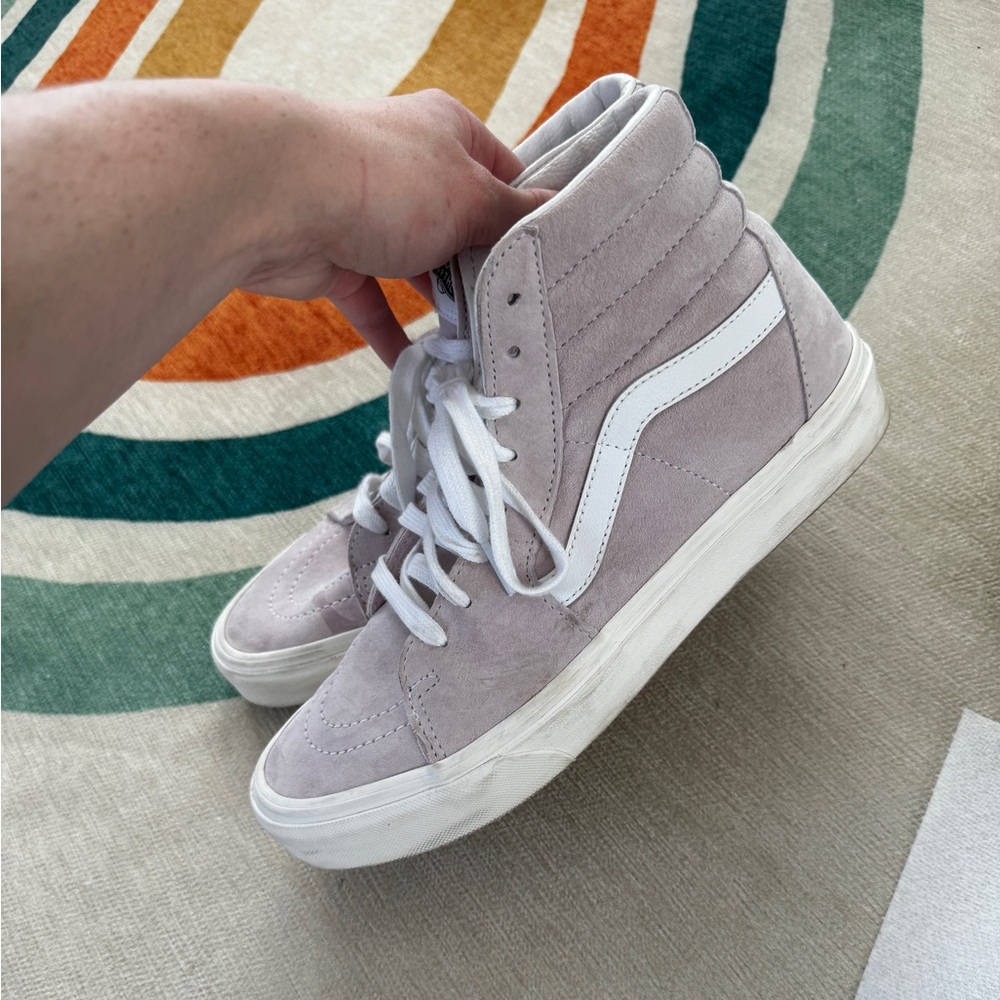 Vans Pig Suede Sk8-Hi Orchird Ice 9M/10.5W